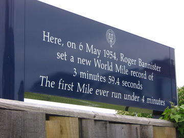 Iffley Road Sign